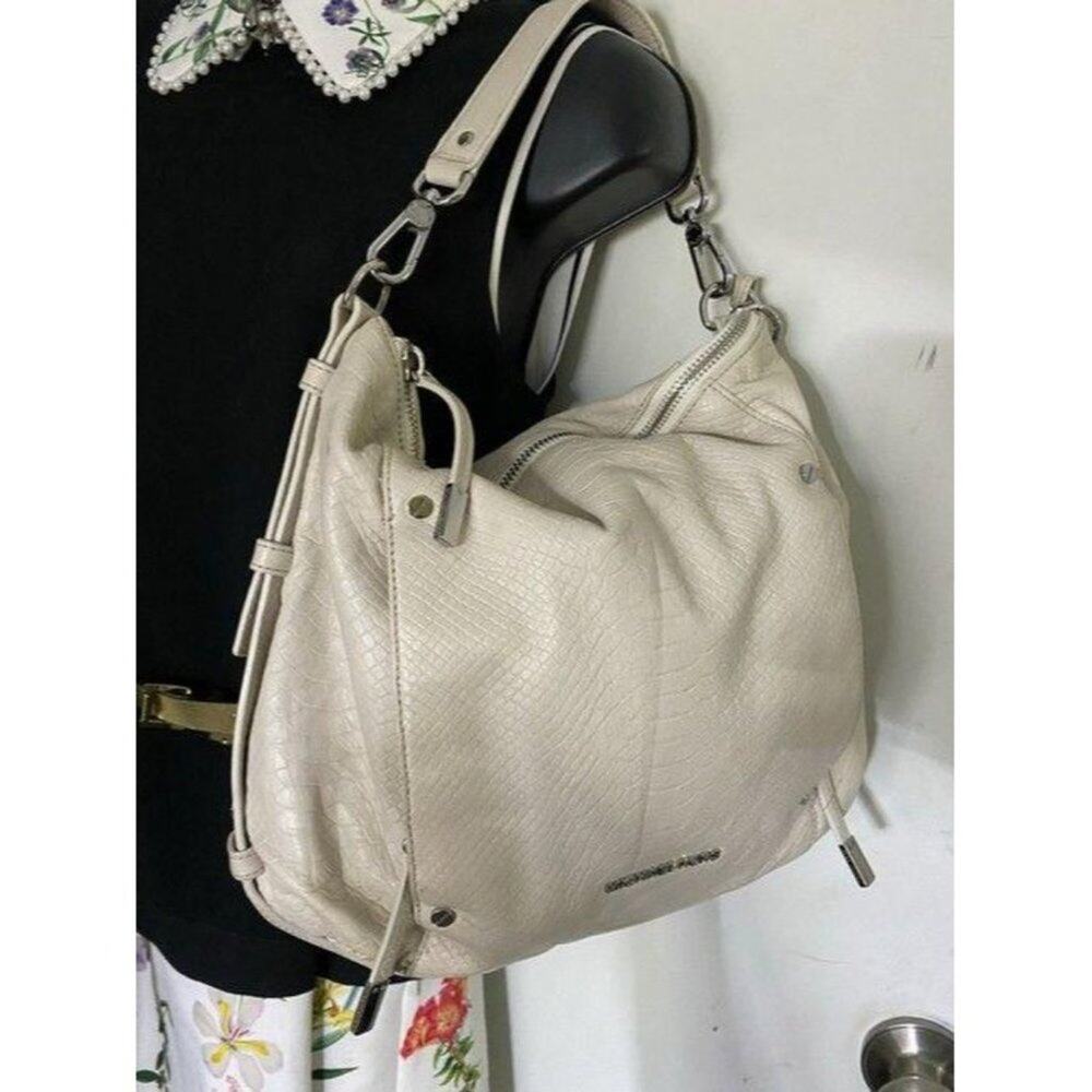 michael kors cream leather shoulder bag - Picture 7 of 10